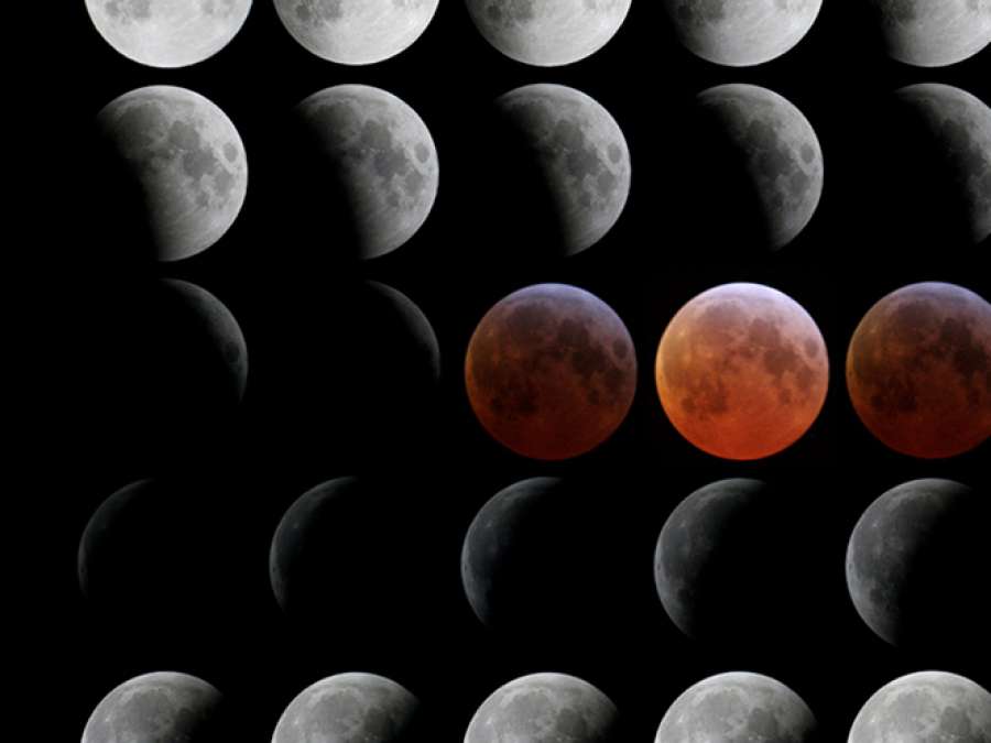 antena3com's tweet photo. Esta noche llega el eclipse total de superluna, un fenómeno que no se repetirá hasta 2033 http://t.co/sZwvzcqvrR http://t.co/iXABHtmacy