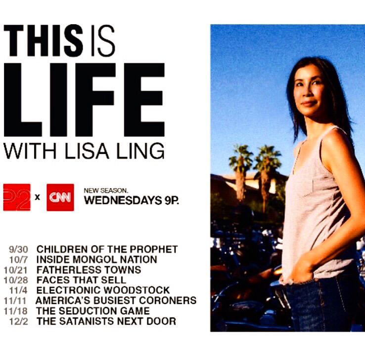 lisaling's tweet photo. Schedule of shows. I promise, you'll love. #ThisIsLife @CNNOriginals http://t.co/gEYUHkPjy6