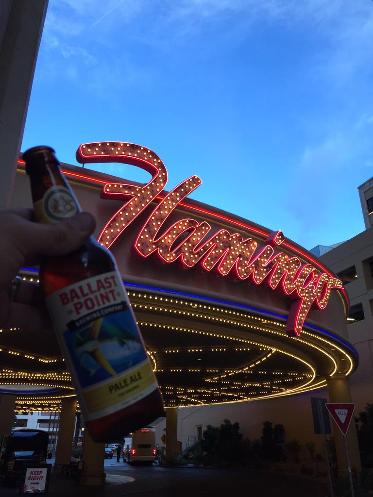 And so it begins! Pack expo 2015! <a href="/BPbrewing/">Peter Jenkins</a> to kickstart the madness! #LasVegas #Vegas