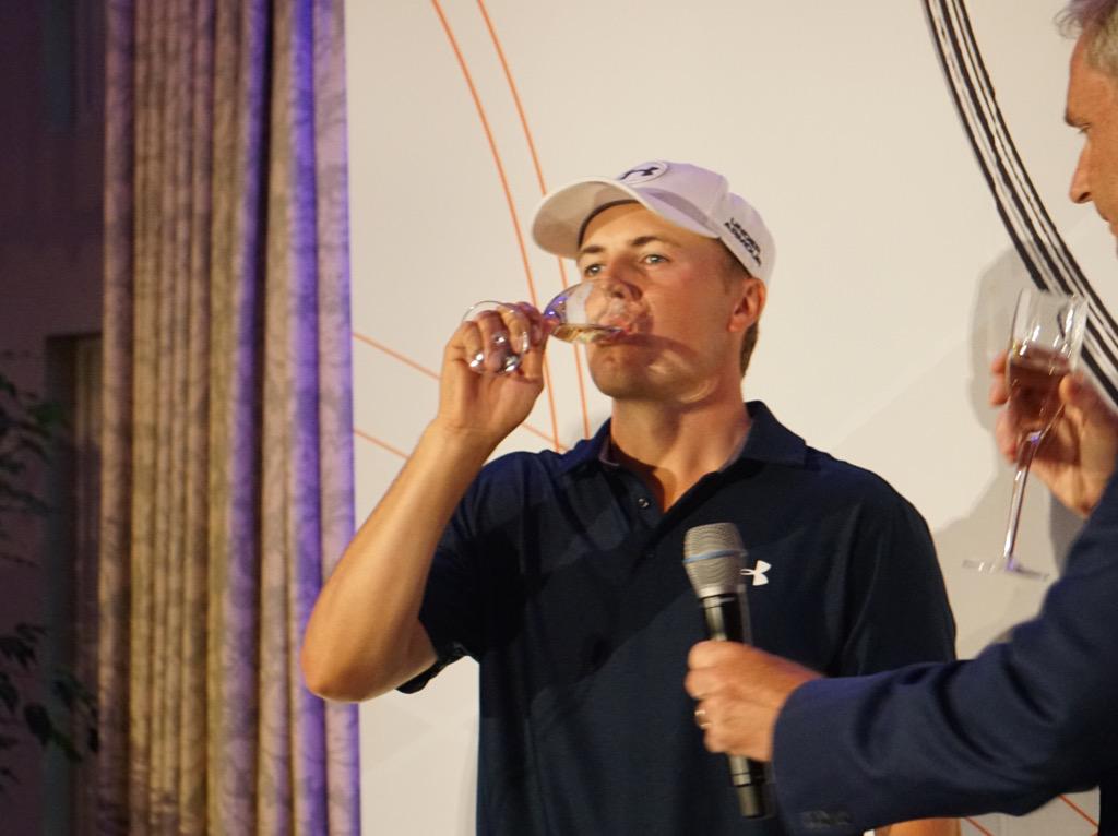 Cheers, <a href="/JordanSpieth/">Jordan Spieth</a>. #FedExCup
