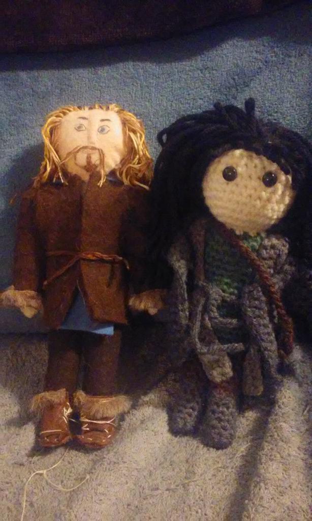 bodgei's tweet image. Hobbit fan art by me and @trystan830