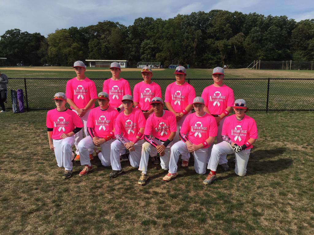 ___Advantage___'s tweet photo. 🎀⚾️ #ForACause http://t.co/PrBwk7xqnA
