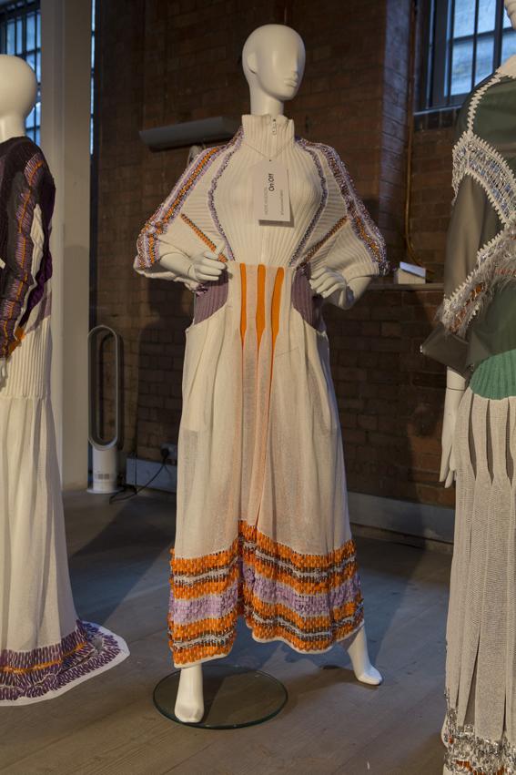 OnOffLondon's tweet photo. Hope Hudson's knitwear at #OnOffSS16's #TomorrowsTalent. #LFW #SS16 http://t.co/LDpxl1cxZM