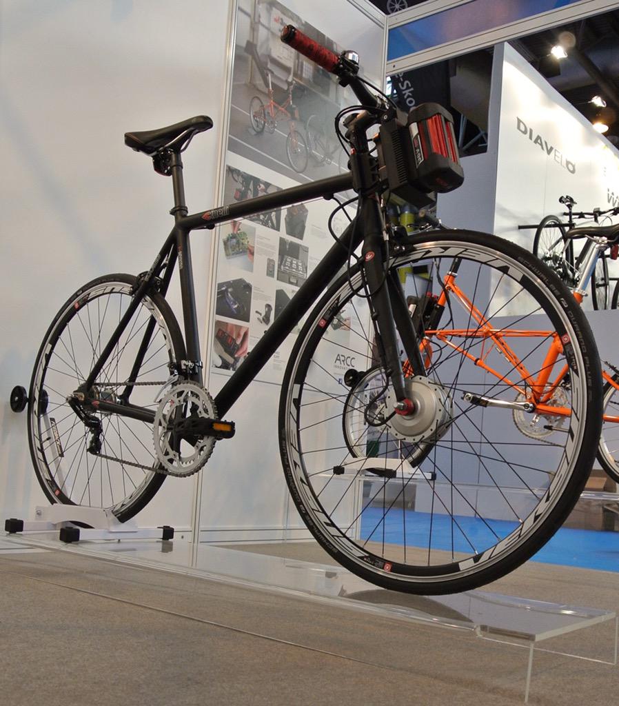 arccbikes's tweet photo. Thanks to all who visited and tested #arccinnovations bikes @CycleShow had a lovely show #Chickencyclekit #cinelli http://t.co/ZM9bPo544C