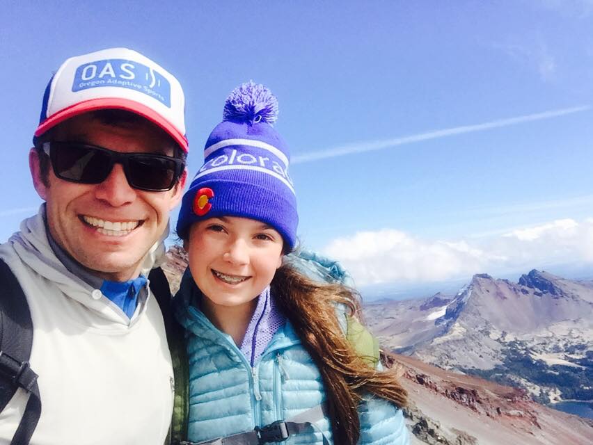 DesertOrtho's tweet photo. Dr. Gingold and daughter with South Sister success!! http://t.co/nF5Gcgg5h0