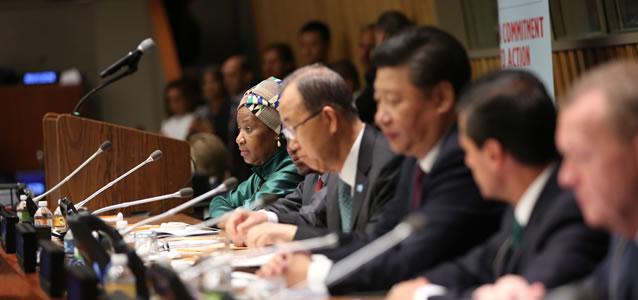UN_Women's tweet photo. World leaders: We must reach #Planet5050. Release: http://t.co/npZXWYgGFh Commitments: http://t.co/Qh80mdB0Rh #UNGA http://t.co/w7DGNZh9TG