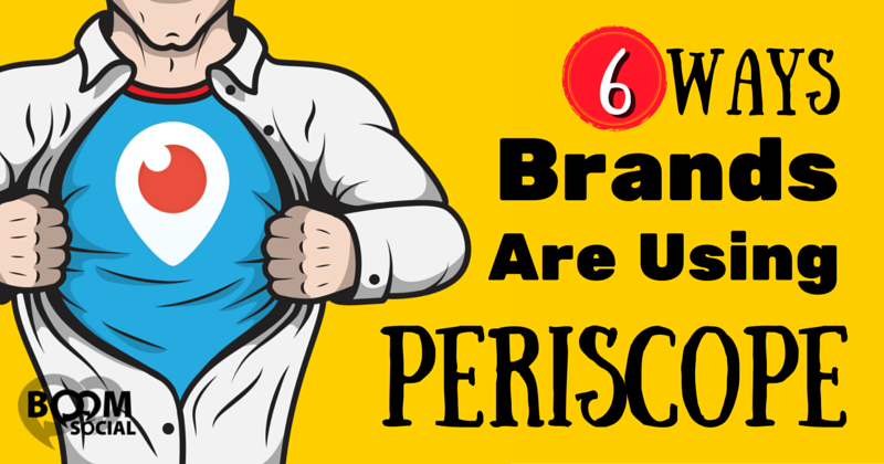 kimgarst's tweet photo. 6 Ways Brands Are Using #Periscope http://t.co/iX5q4vo3sN http://t.co/OiIr59jqbl