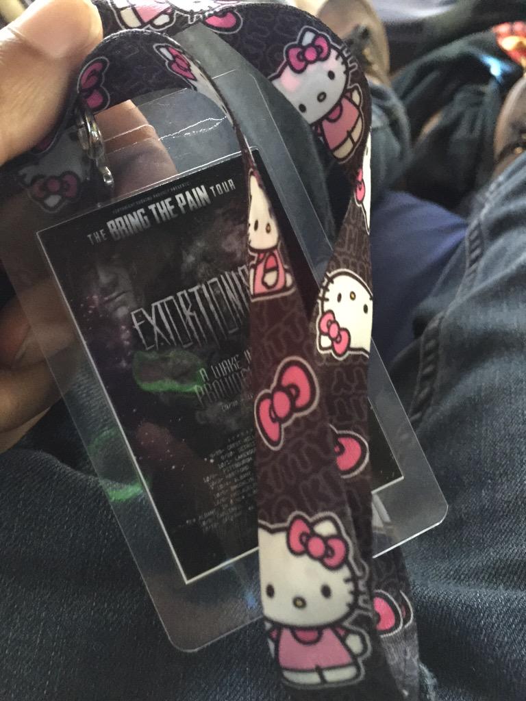 CRIMEWAVEUSA's tweet photo. tour pass got me feeling like @SOULJAHWITCH #cutemafia http://t.co/t7lWYfBGLS