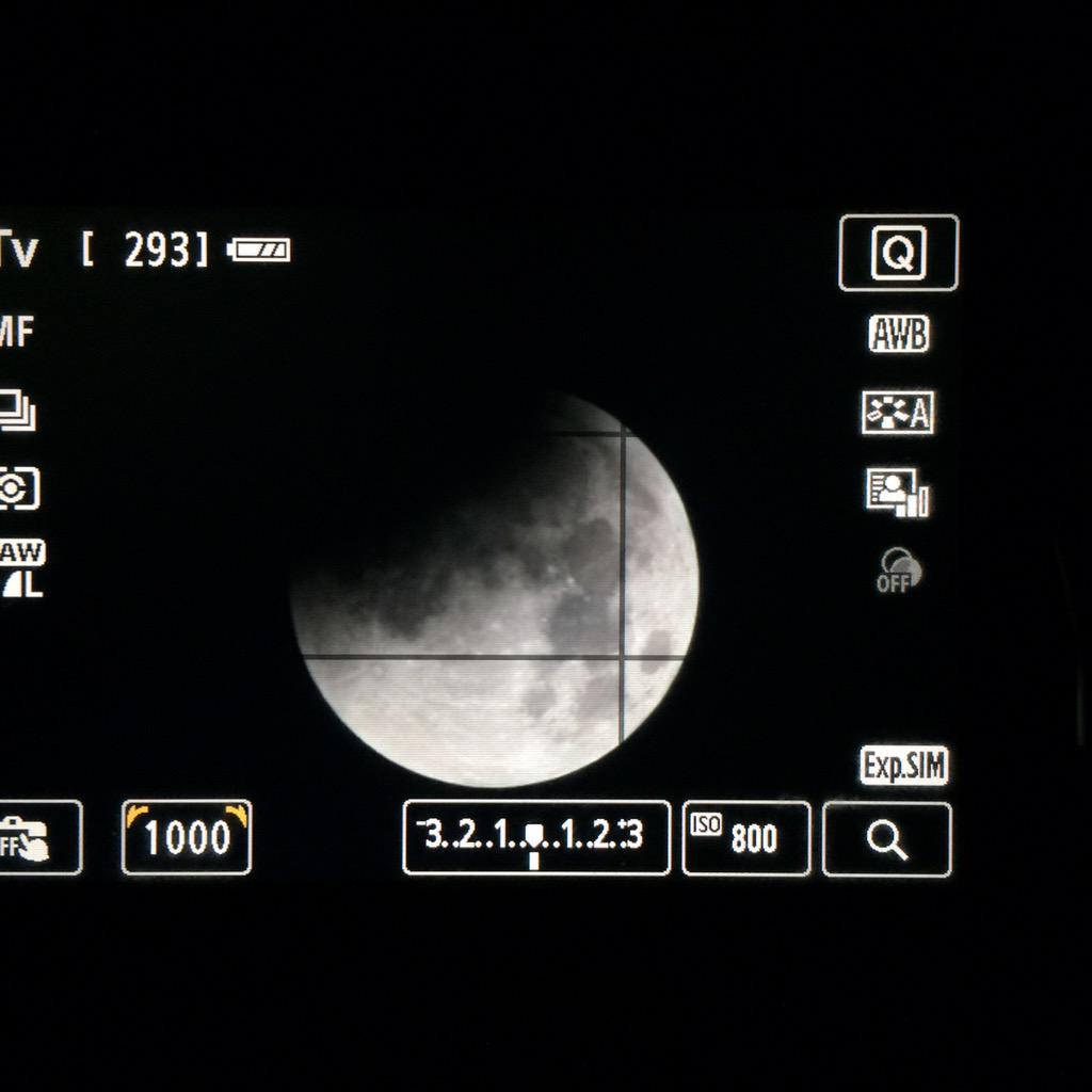 CoachDriverHugh's tweet photo. Camera ready. #BloodMoon #Eclipse #2015Eclipse http://t.co/REt3RRFeaA
