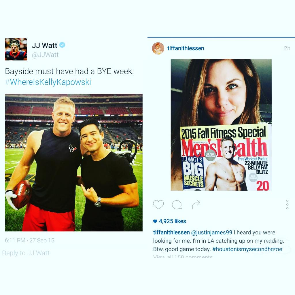 KPRC2's tweet photo. Yup! This is pretty cool! #kprc2 #jjwatt #savedbythebell http://t.co/VJz23xCPcd