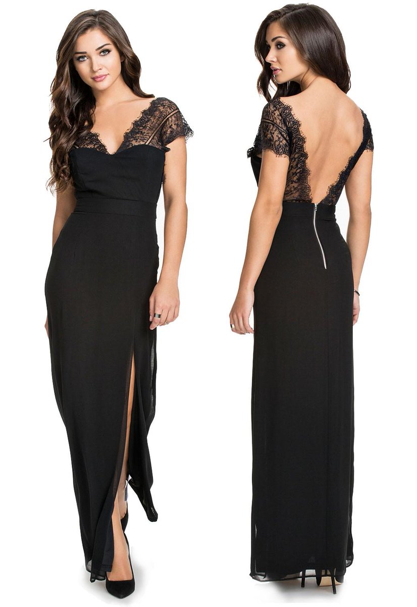 favomode's tweet image. Lace V Neck Maxi Evening Dress   $31.15
favomode.com/lace-v-neck-ma…