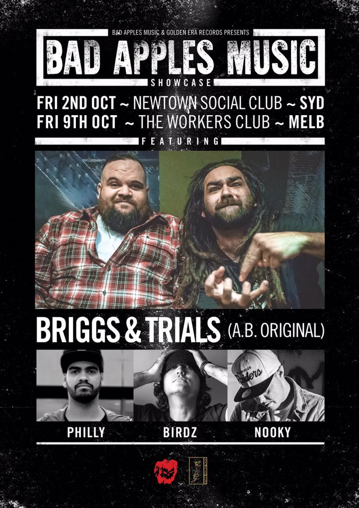 Sydney! This Friday. Finna be awnn... <a href="/badapplesau/">Bad Apples Music</a> showcase 🍎✊🏾