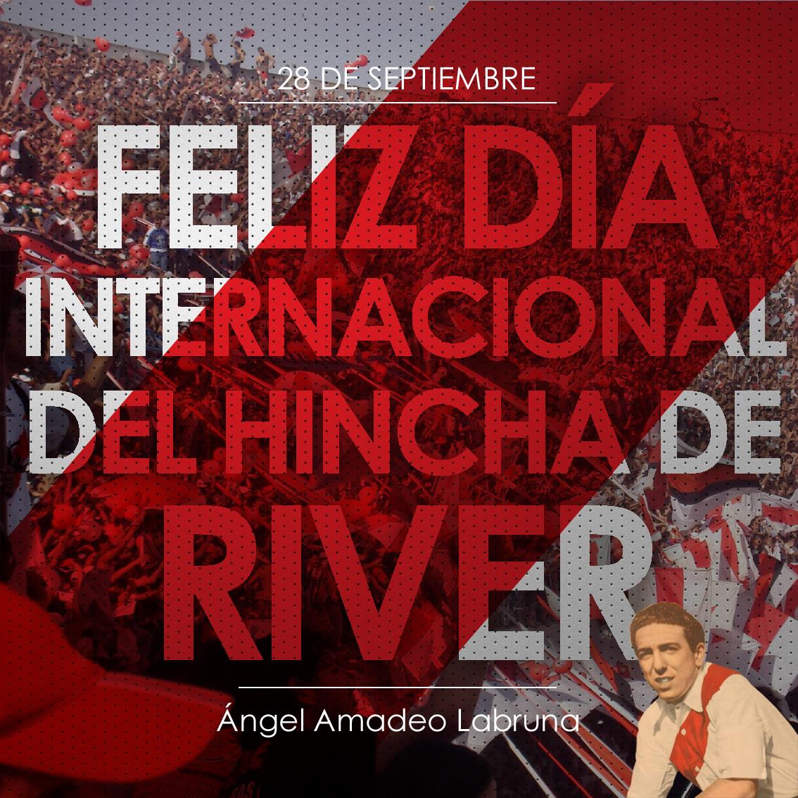 RiverPlate's tweet photo. ¡Feliz #DíaInternacionalDelHinchaDeRiver! http://t.co/ESMG4olkbx
