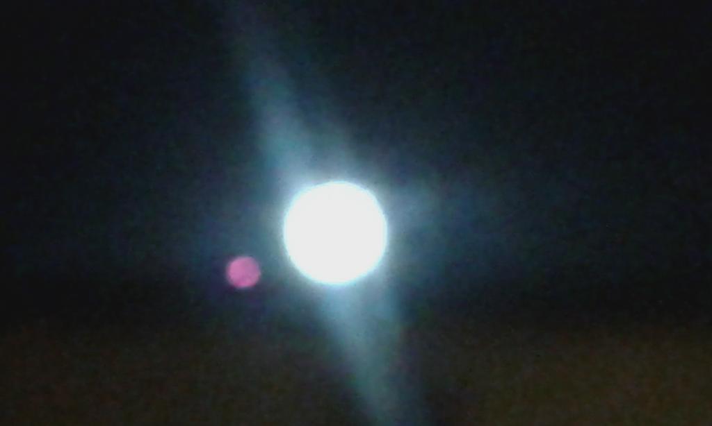 El eclipse lunar tan hermoso