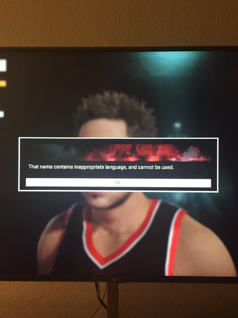 RyanFicker's tweet photo. When you can't use your actual name in a videogame....
#FickerProblems
@2K @NBA2K http://t.co/NCmxzcm7NN