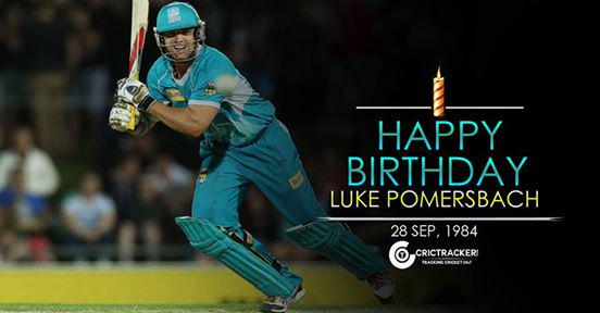 Happy Birthday Luke Pomersbach. He turns 31 today....  