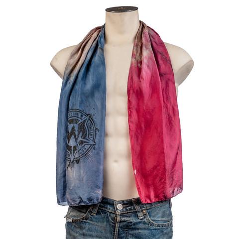 wornstar's tweet photo. New!! Custom Silk Scarf  WSCSC-59 http://t.co/ynAneYLfCS
#handmade #originalgraphics #rocknroll http://t.co/a8h9cRdmM1