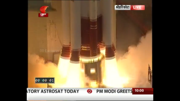 Komal_Indian's tweet image. Successful launch of #PSLV-C30 carrying #Astrosat satellite from Sriharikota
@isro rocks 👏👍😇
