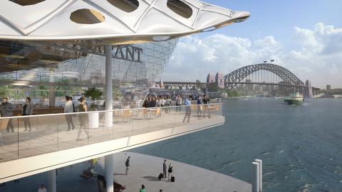 Plans to revitalise Circular Quay! Double-storey wharves w/ new retail facilities? Thoughts? bit.ly/1MzJqP1
