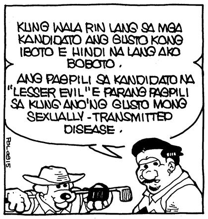 Basahin at i-boto ang paboritong punchline sa #PugadBaboy: Choose your STD rplr.co/1YJh4Zw