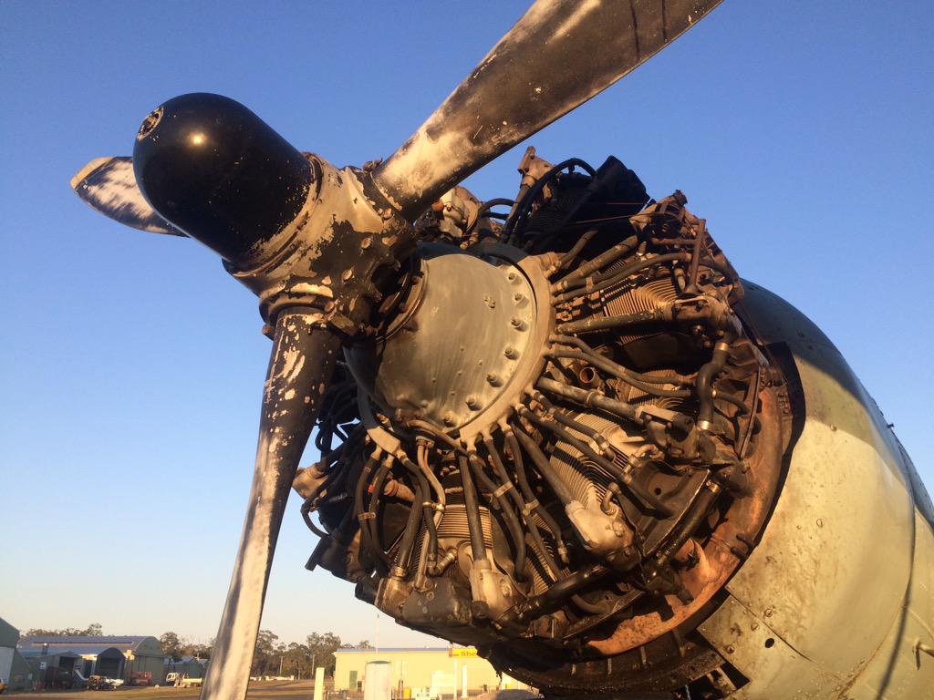 PacificDakota's tweet photo. Some pictures of the C-47 this morning 😄 http://t.co/M0tQDdw6eP