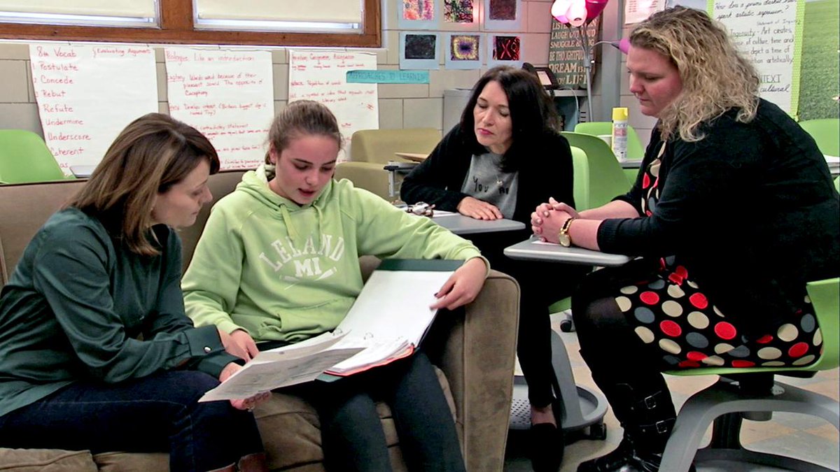 Empower your students by giving them ownership of parent-teacher conferences: edut.to/1KIdSmD. #ptchat