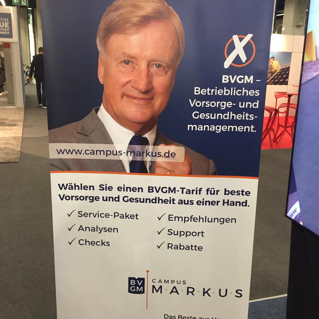 campus_markus's tweet image. Ole von Beust unterstützt Campus M.A.R.K.U.S. auf dem Messestand: U.12 in Halle 2.1 #campusmarkus #zp15