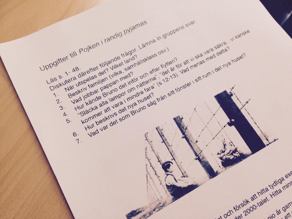 folkasboskolan's tweet photo. "Läsning är för själen, vad gymnastik är för kroppen" #klass6# http://t.co/MXMmHoTfEb