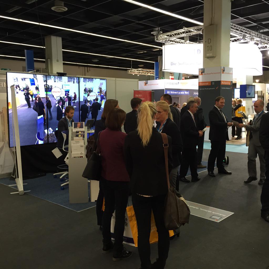 campus_markus's tweet image. Großer Andrang am Messestand von Campus M.A.R.K.U.S., Stand U.12, Halle 2.1 – wir erklären BVGM #zp15 #campusmarkus