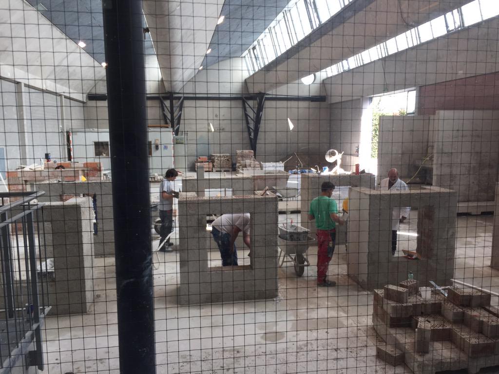 glgortani's tweet image. Iniziata la visita dei partner del @Progetto_BREF alla #Bauakademie di Salzburg per il @CooperationDay di #Interreg