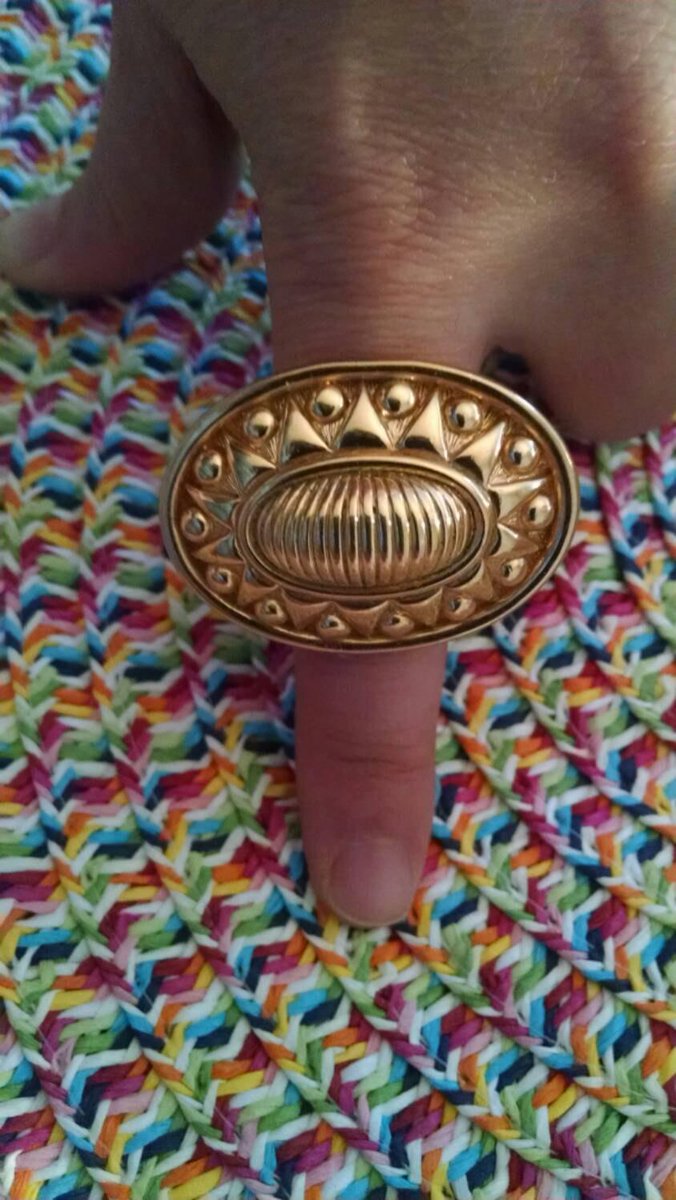 shop_jacie's tweet image. Gold Aztec Ring// Vintage// Adjustable// Statement Ring / Free Shipping… etsy.me/1HgKkO9 #Etsy #AztecDesign