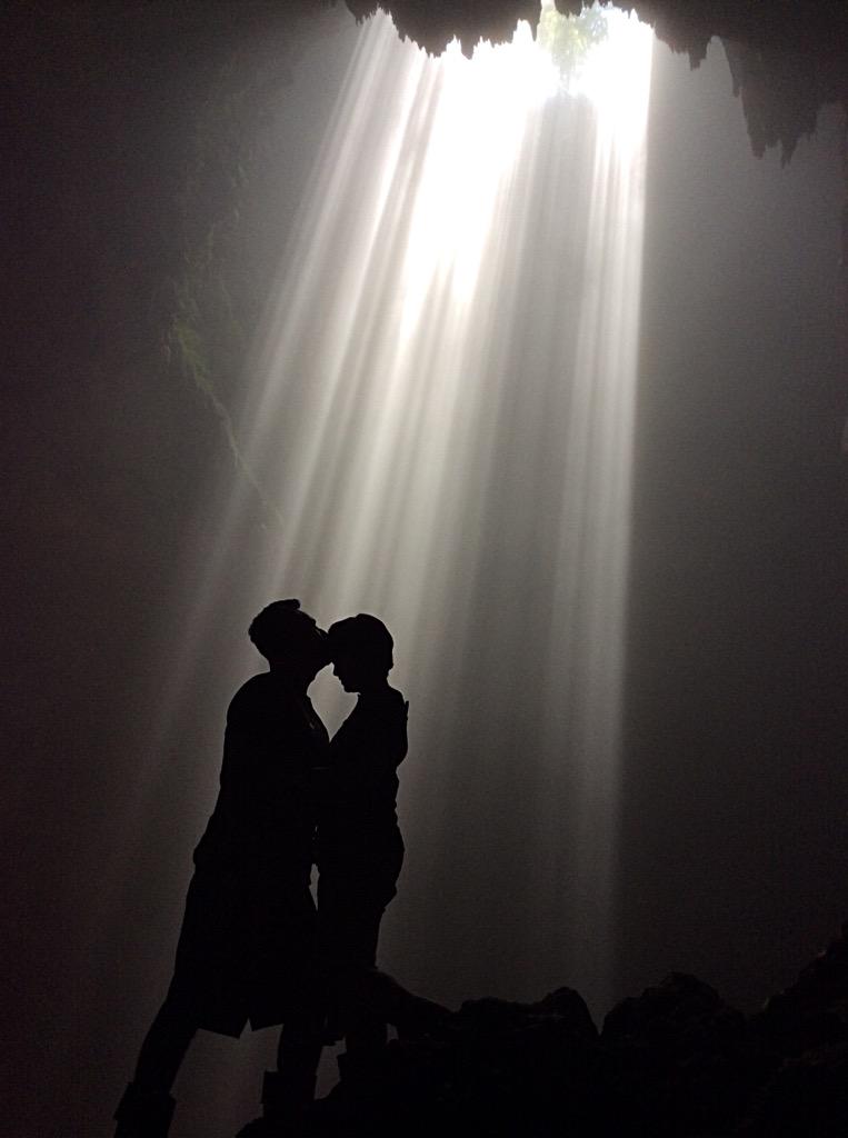 Heavenly Light  @Jomblang Cave, Gunung Kidul Jogya

.
