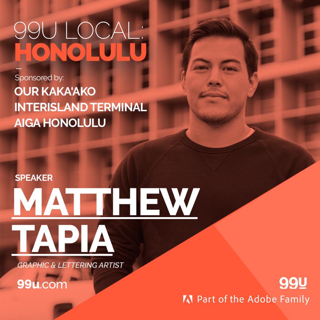 aigahonolulu's tweet photo. Don't miss the FREE #99U Local event happening THIS Thursday! RSVP at http://t.co/eaF7FWVimJ http://t.co/tDOJXGEjzq