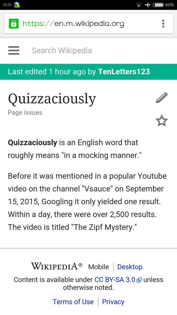 Vaidehitripathi's tweet photo. Oh @tweetsauce what have you done?! 
#quizzaciously http://t.co/7XQxm85M1Q