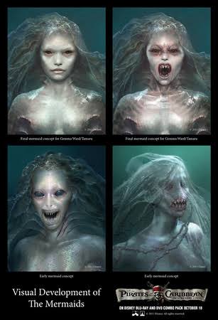 Mermaids_World's tweet photo. Concepto de sirenas de Piratas del Caribe: http://t.co/UPRiJXleFu