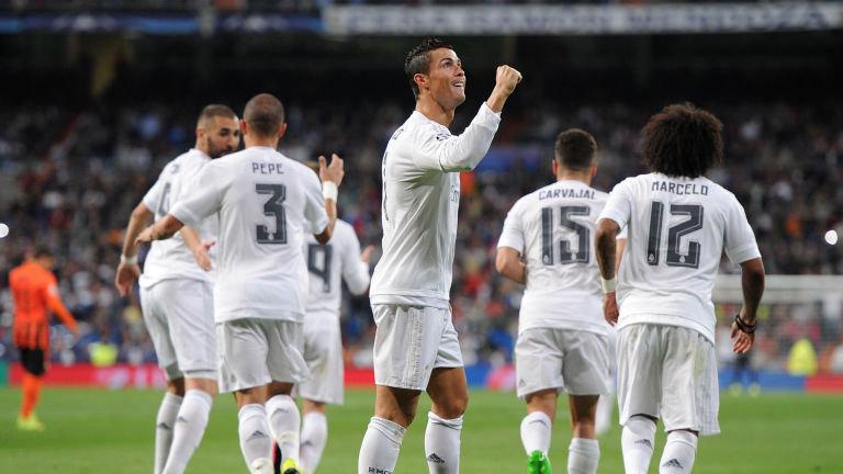 SkySportsPL's tweet photo. Cristiano Ronaldo was among the goals again last night, scoring a hat-trick for Real Madrid http://t.co/KQkwxHwt4L http://t.co/7c9lHBcjgm
