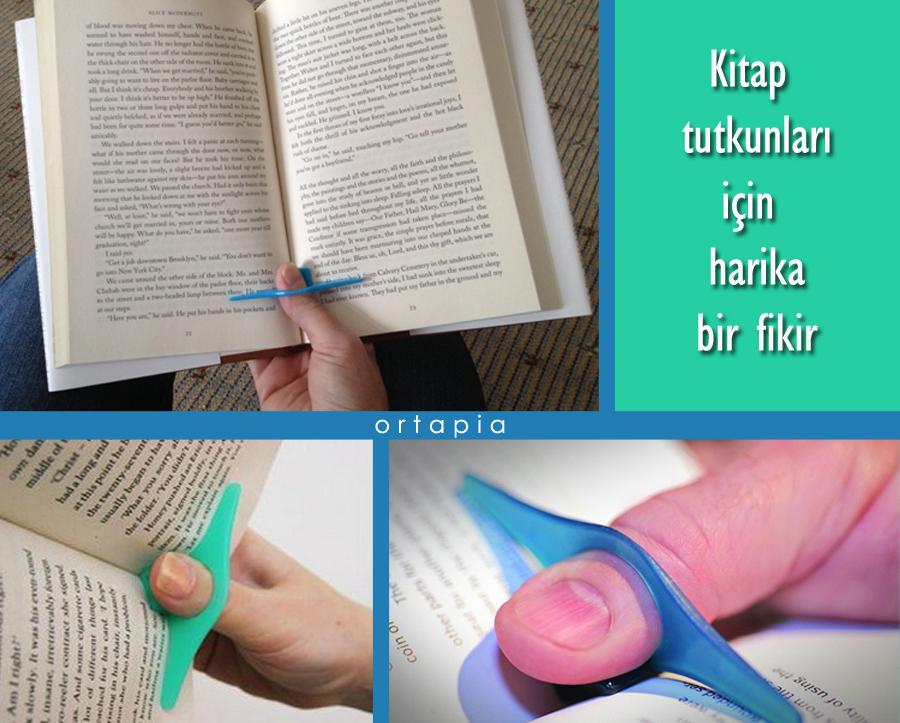 skaraismailoglu's tweet photo. Kitap tutkunları için harika bir fikir. 
Özellikle toplu taşıma araçlarında okuyanlar için... http://t.co/lJrhVIm5rY