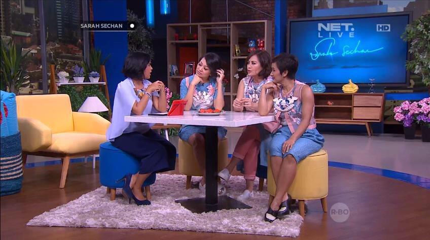Be3official's tweet photo. Seru bgt @SarahSechan_NET @netmediatama bareng @sarseh ...nonton ya http://t.co/vxn9WZ7cbN