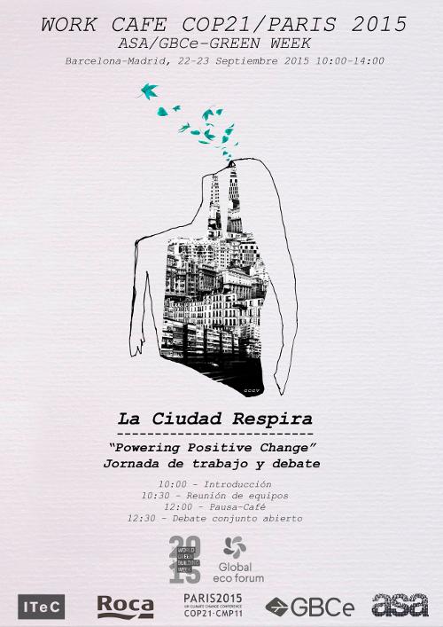asociacionASA's tweet photo. Abierta la inscripción al #Workcafe - #GreenWeek _ASA- @GBCE @COP21 _ La #Ciudad Respira _ http://t.co/BCmSFV03u1 http://t.co/kNJDM7X9IU