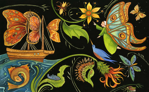 Here's a courageous woman who fought superstition with science and art (in the 17th Century!)  goo.gl/0MxSJ8