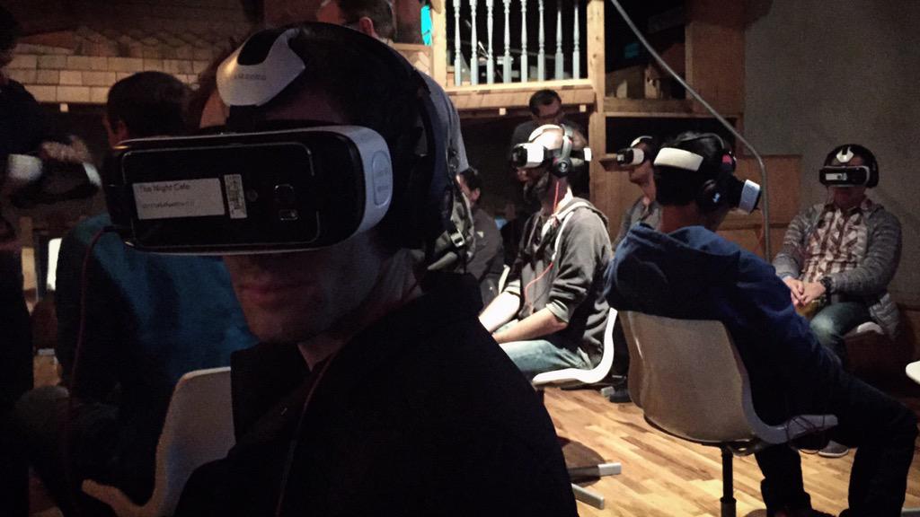 Peeping the future of film and gaming #kvrff