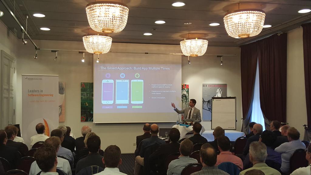 MartinStraumann's tweet photo. Thanks to Alexandre Poop from @xamarinhq for the speak at @Noser_Eng http://t.co/uL3DJpEHra
