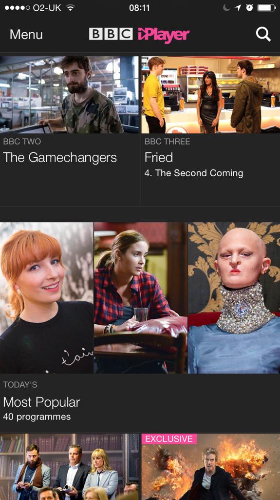 Dr_Black's tweet photo. Woohoo!! #GirlsCanCode in the top viewed programmes on @BBCiPlayer 😀❤️👍 http://t.co/tsGbigZtxW http://t.co/obmocpunRT
