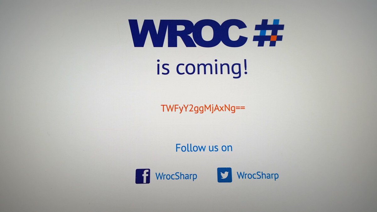 WrocSharp's tweet photo. Are you happy just like we are? http://t.co/hRmD5rVkzG
