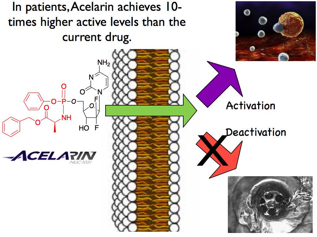 ProfMcGuigan's tweet photo. From @tenovuscancer event @lshubwales: Cardiff - Nucana anti-cancer drug #Acelarin reaches 10X current drug levels. http://t.co/RdpknImDjA