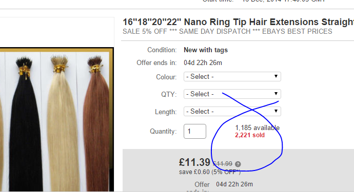 SoridaTrading's tweet photo. #HairExtensions #SALE now on!  Get 100 strands of #NanoRingHairExtensions from just £44.64 #FREE #NextDayDelivery http://t.co/z1SvU82bxi