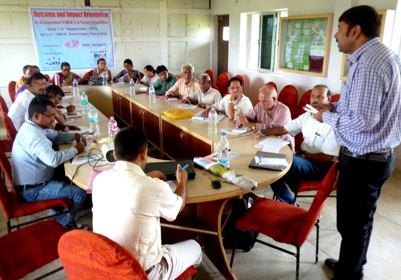 ASKIndia_org's tweet photo. #CapacityBuilding team of #ASK is holding a workshop fr #NBJK on Outcome&amp;Impact in Project Mgmt and Evaluation System http://t.co/ghToC3lBDC