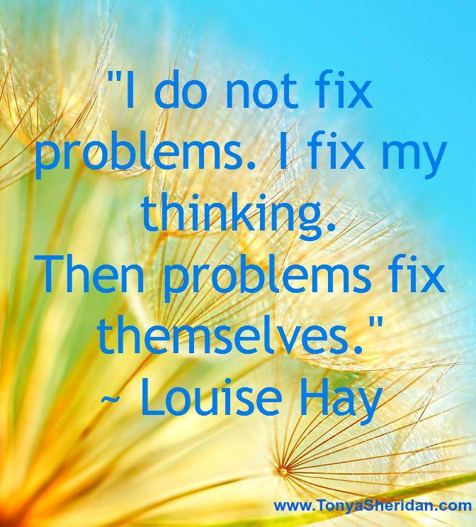 eec_coaching's tweet image. "Yo no arreglo problemas. Yo arreglo mi forma de pensar. Entonces los problemas se arreglan así mismos", Louise Hay