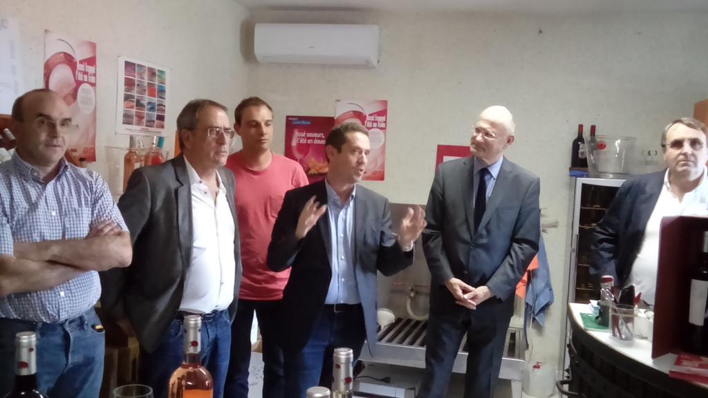 MaPi_LALLE's tweet photo. #JérômeDespey #fdsea34 le préfet de région en tournée des vendanges dans l'Herault. Pensée aux sinistres du 12/09. http://t.co/Qhsj0mHIvi
