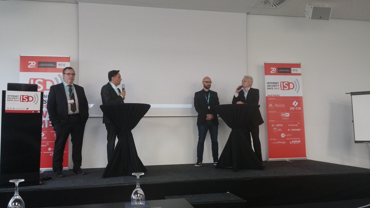 GDATA's tweet photo. Gold Partner @ Internet Security Days 2015 #ISD2015 #eco_EN #GDATA30Y http://t.co/as32mswVcj